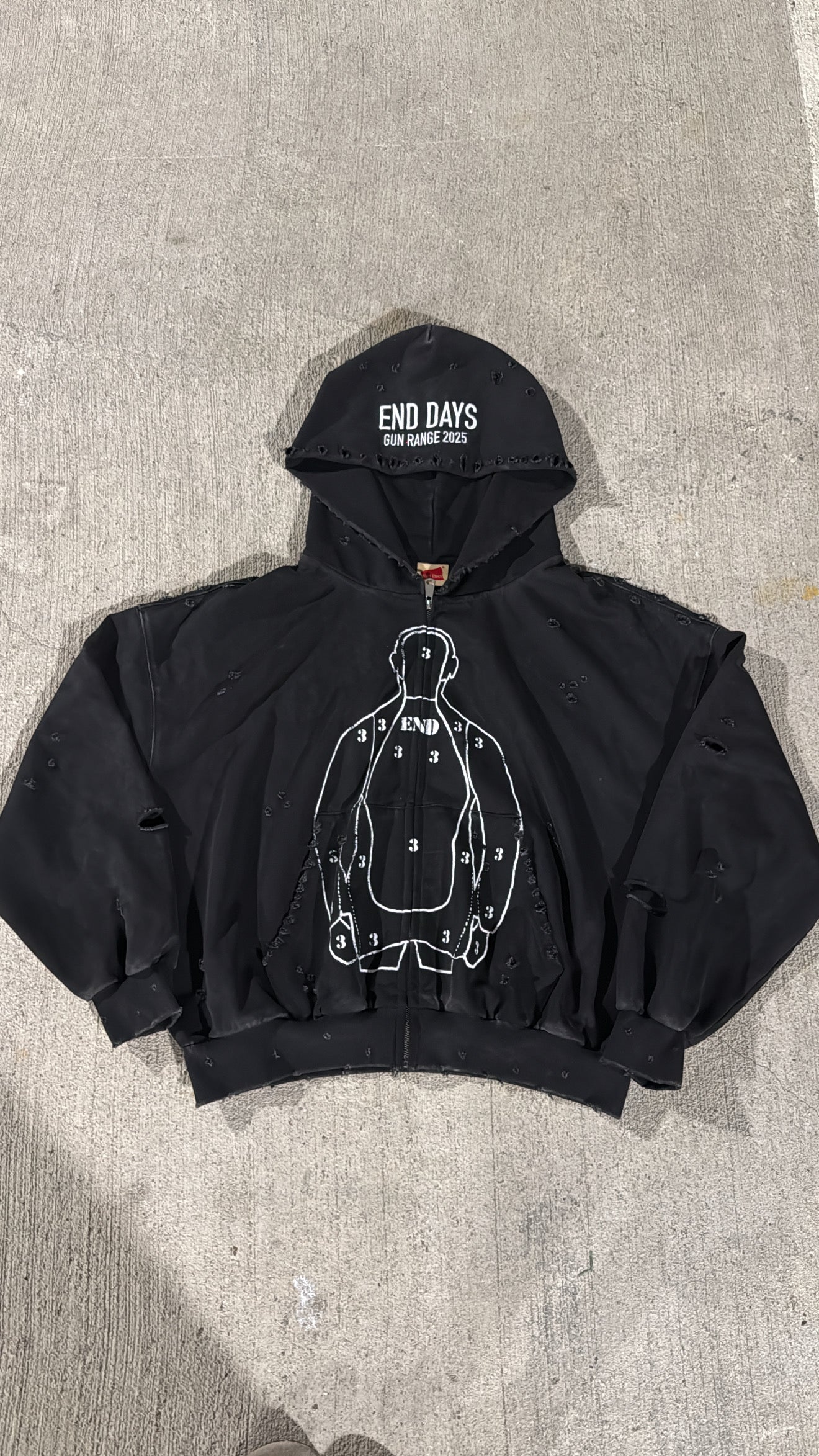 Target Practice Zip Up