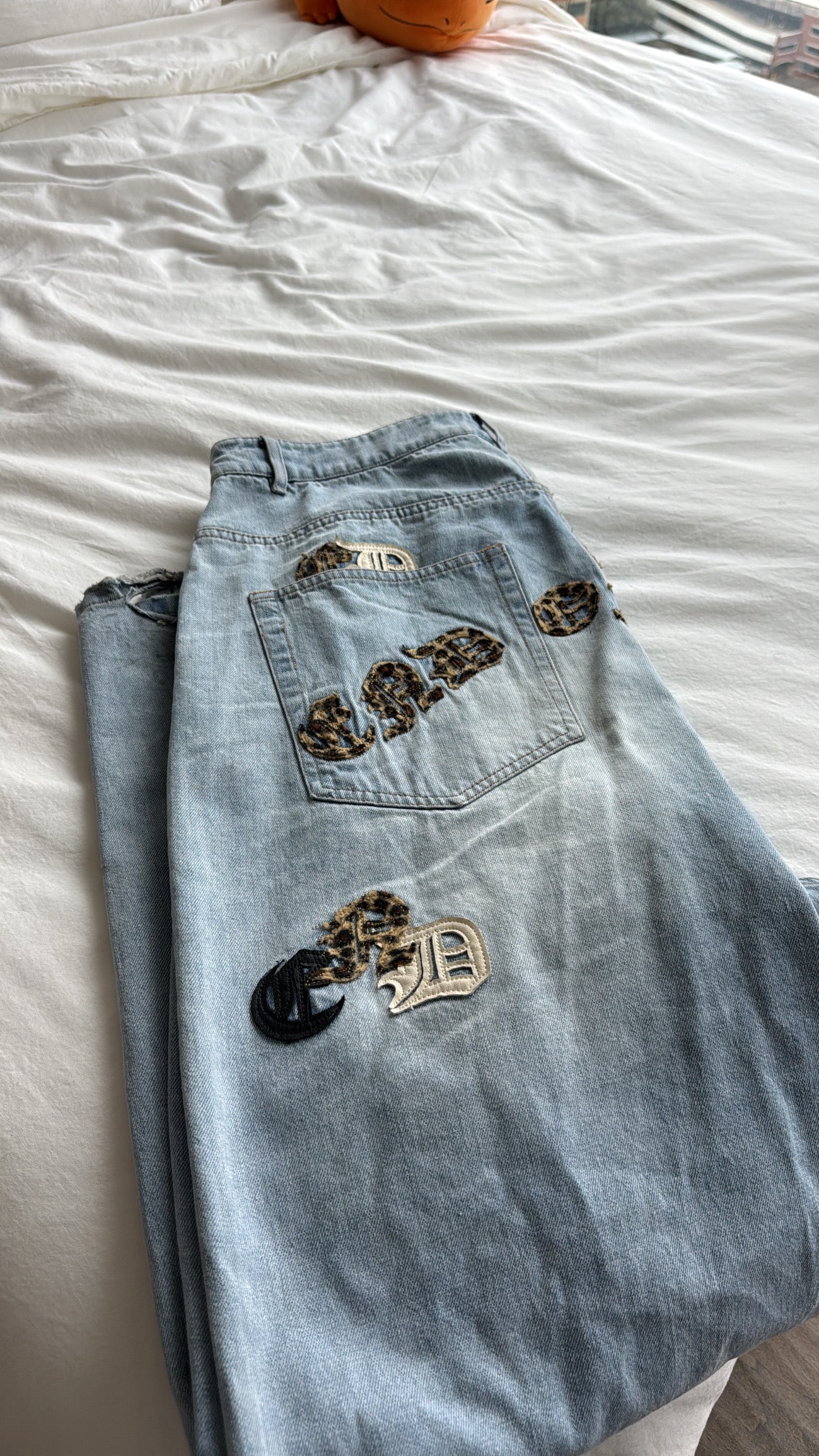 Leopard Denim