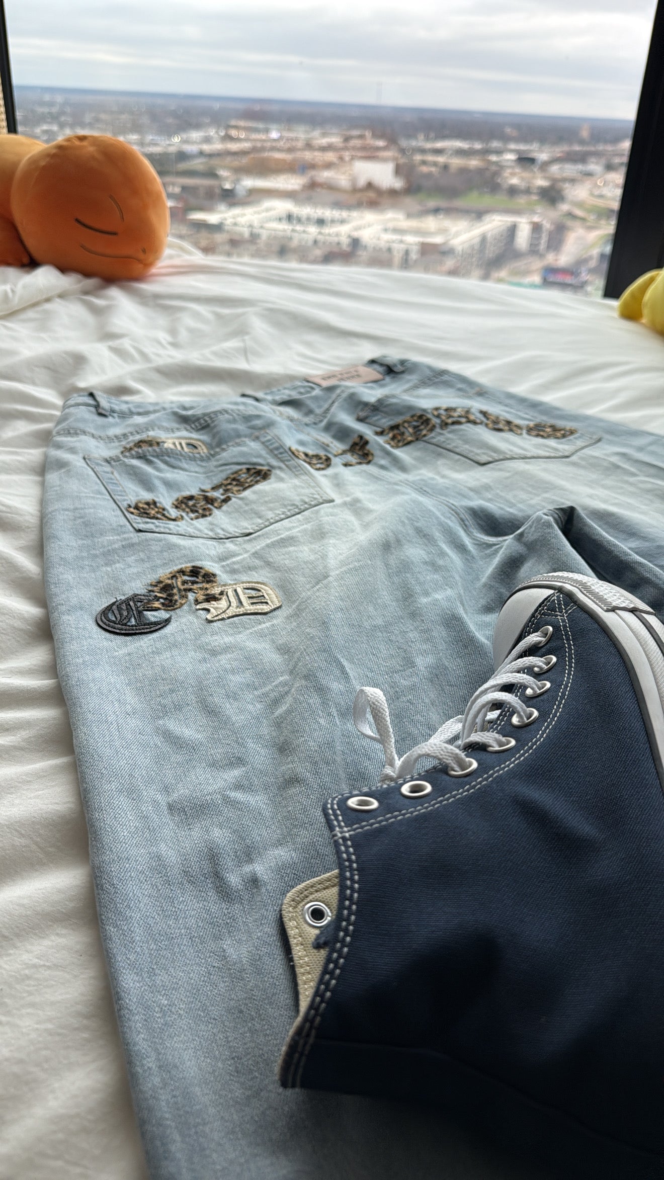 Leopard Denim