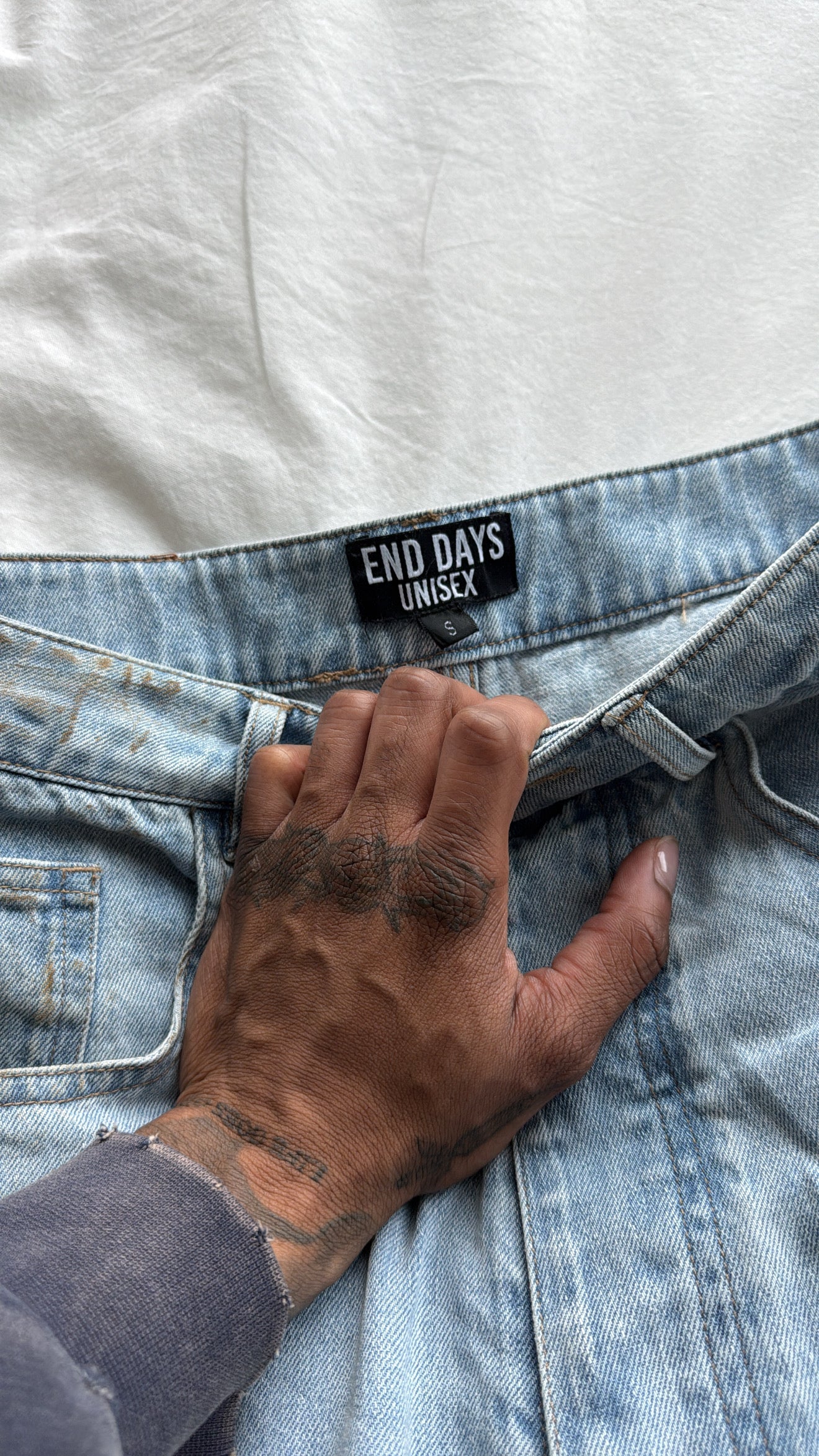 Leopard Denim