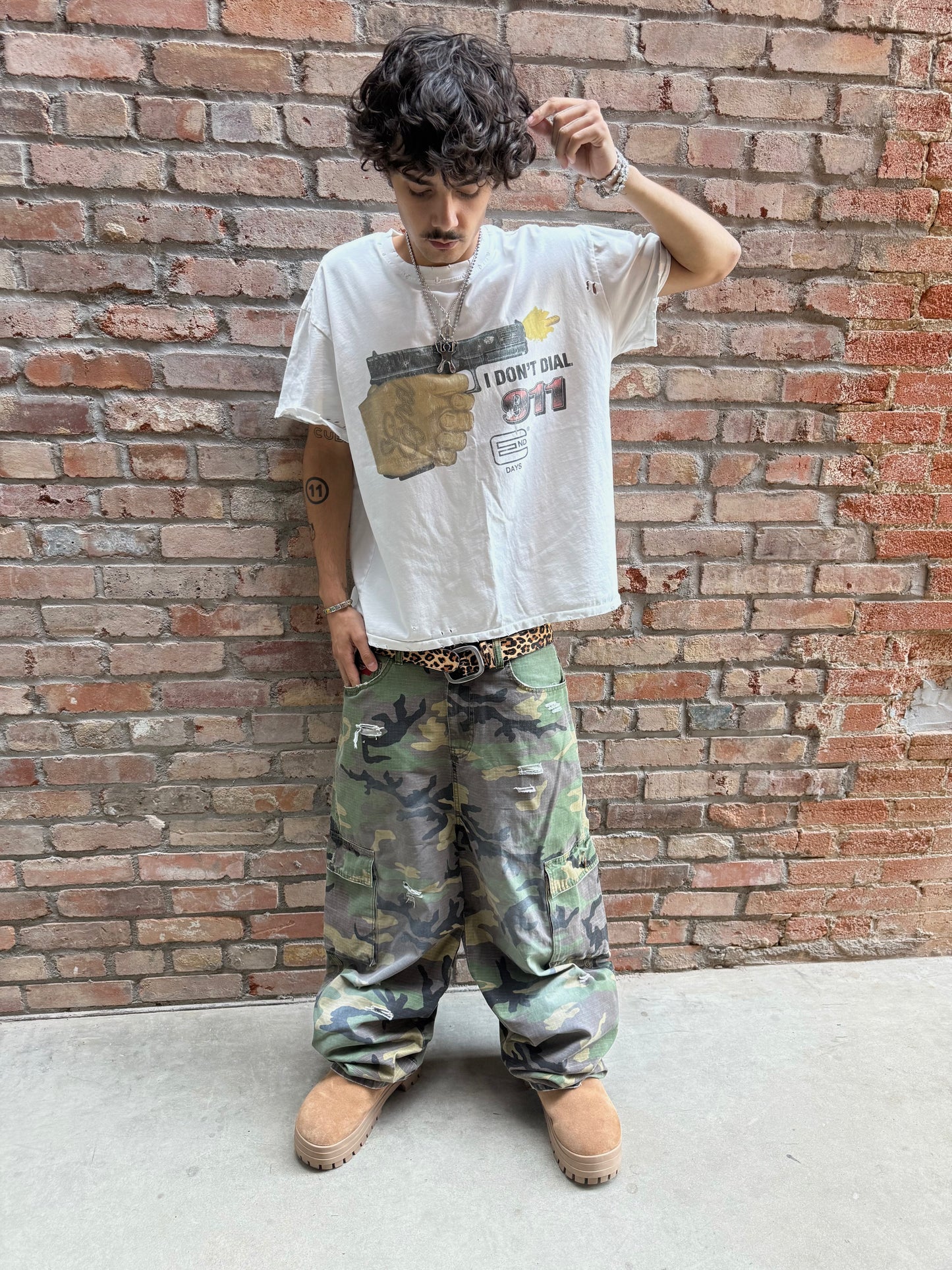 Ripstop Camo Cargos