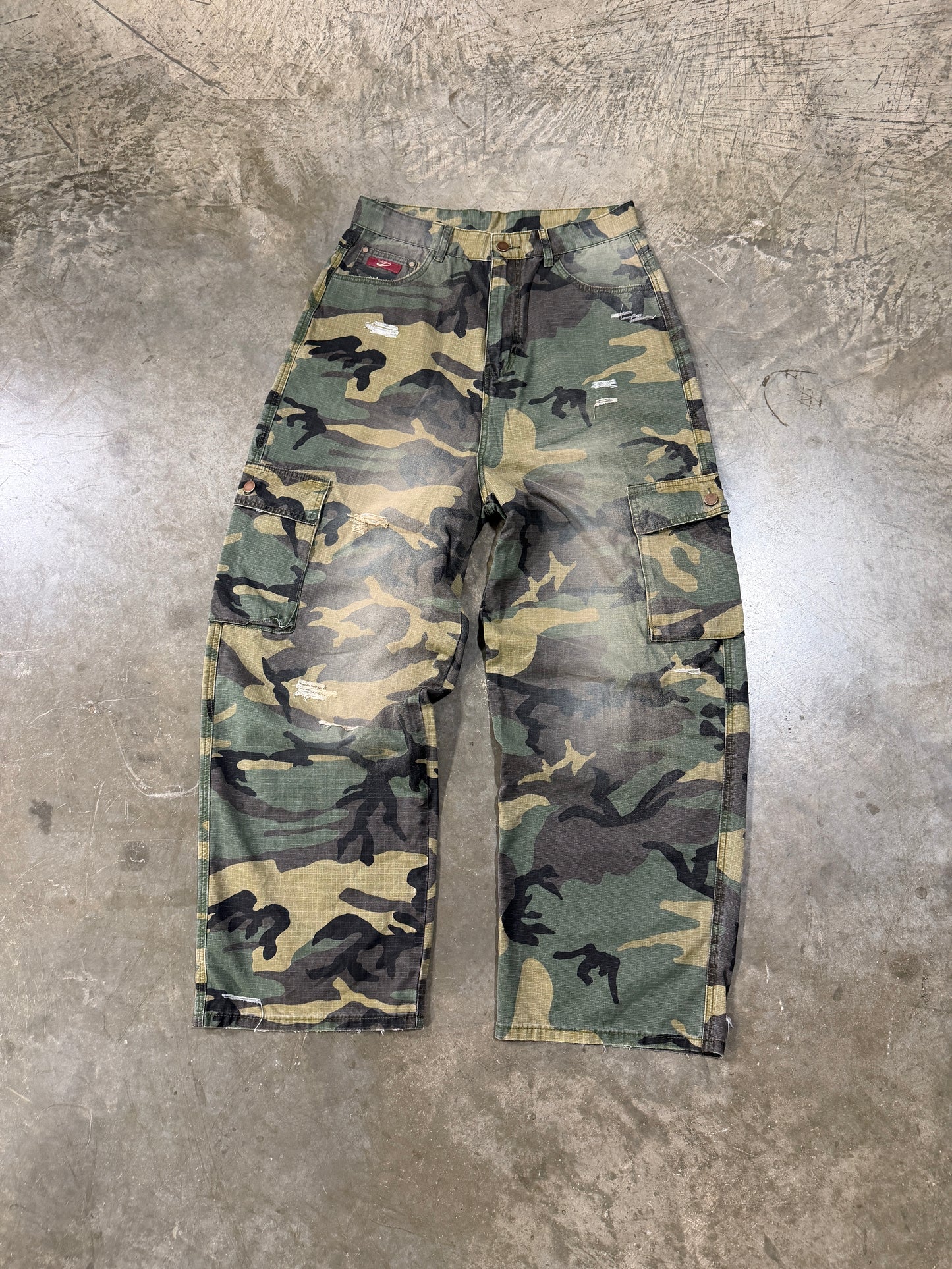 Ripstop Camo Cargos