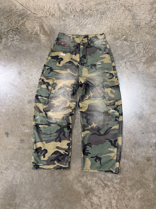 Ripstop Camo Cargos