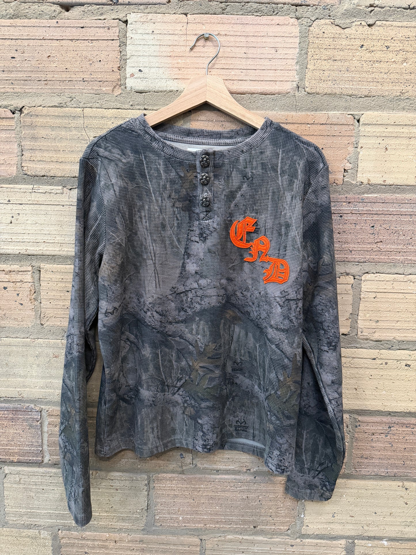 Wooded Camo Henley