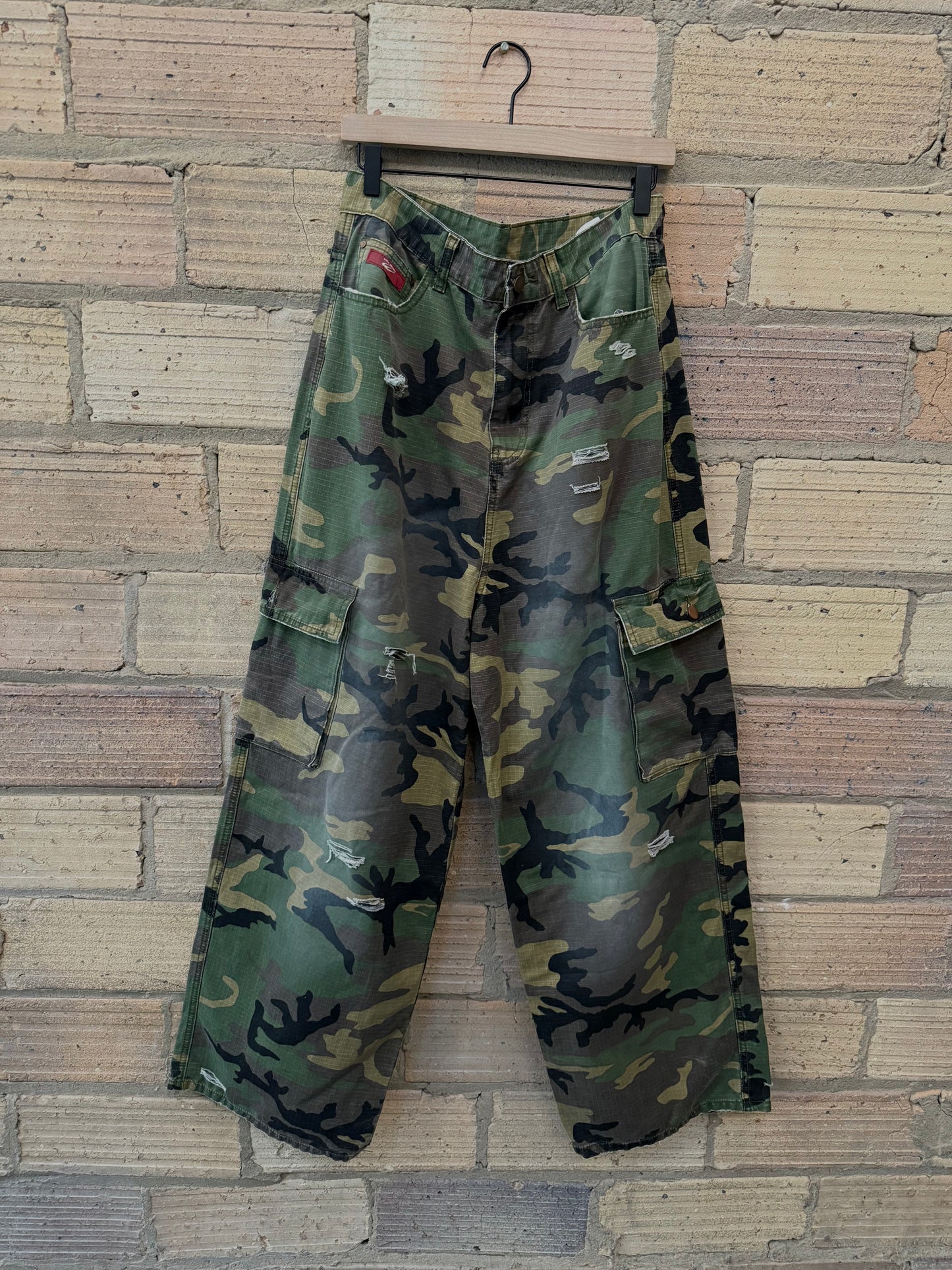 Ripstop Camo Cargos