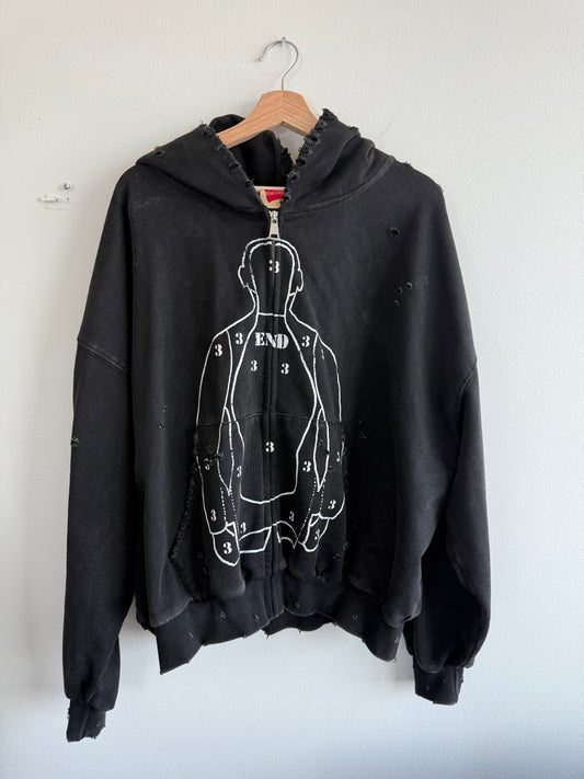 Target Practice Zip Up